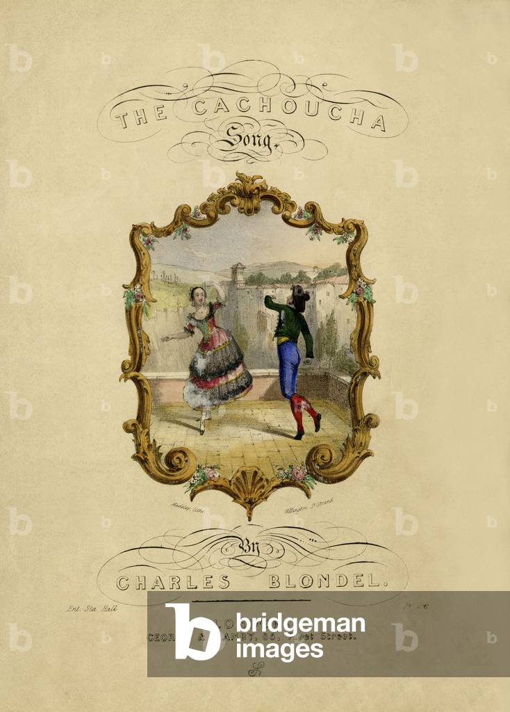 The Cachoucha, by Charles Blondel, also called the Cachucha