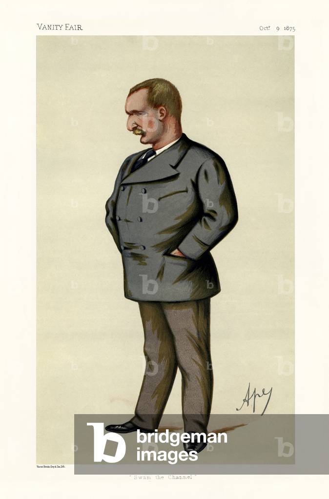 Captain Matthew Webb - portrait standing