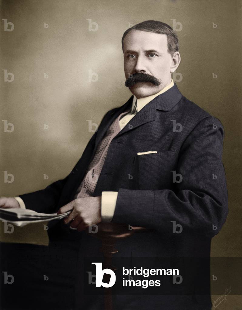 ELGAR, Edward - studio portrait, 1905-6