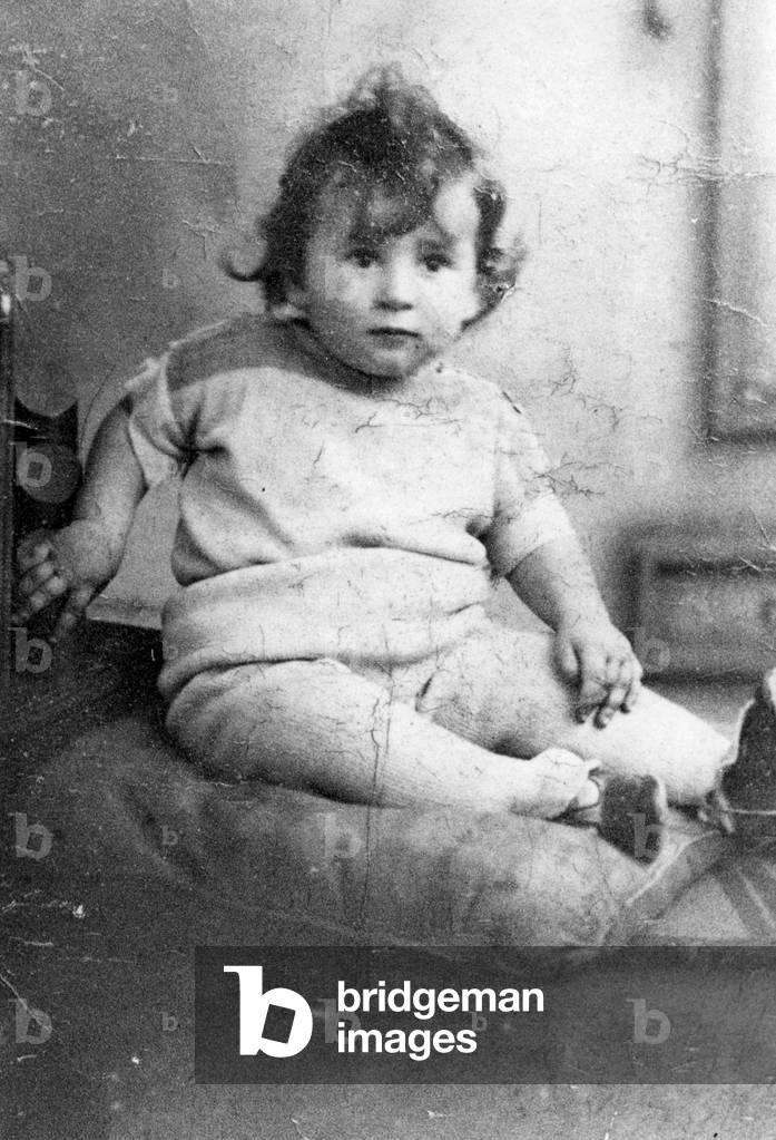 Arnold Wesker as baby aged 9 months