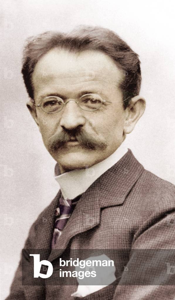 August Jaeger, portrait, 1902