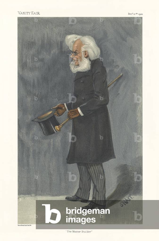 Portrait of Henrik Ibsen, 1901 (print)