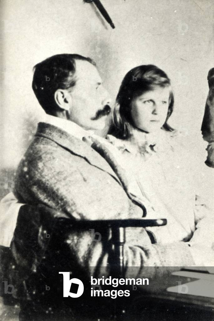 Edward Elgar with his daughter Carice