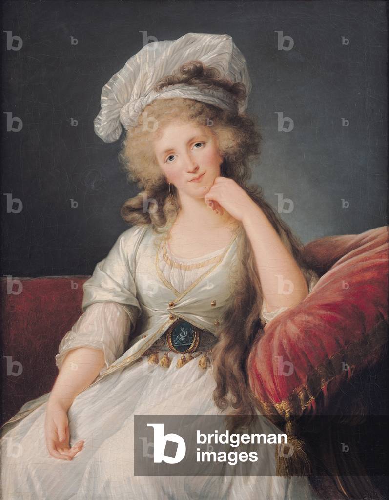 Immagine di Dipinto "Louise-Marie Adelaide", 18th Secolo di Elisabeth Louise Vigee-Lebrun