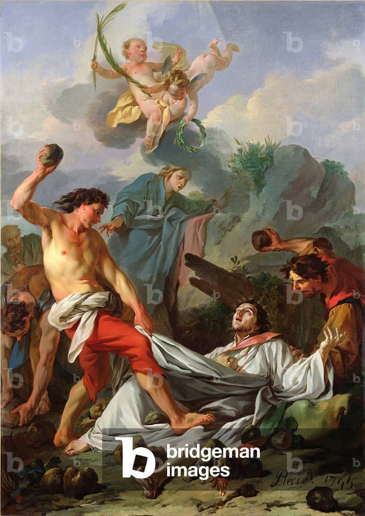Martirio di Santo Stefano, 1745 (olio su tela)