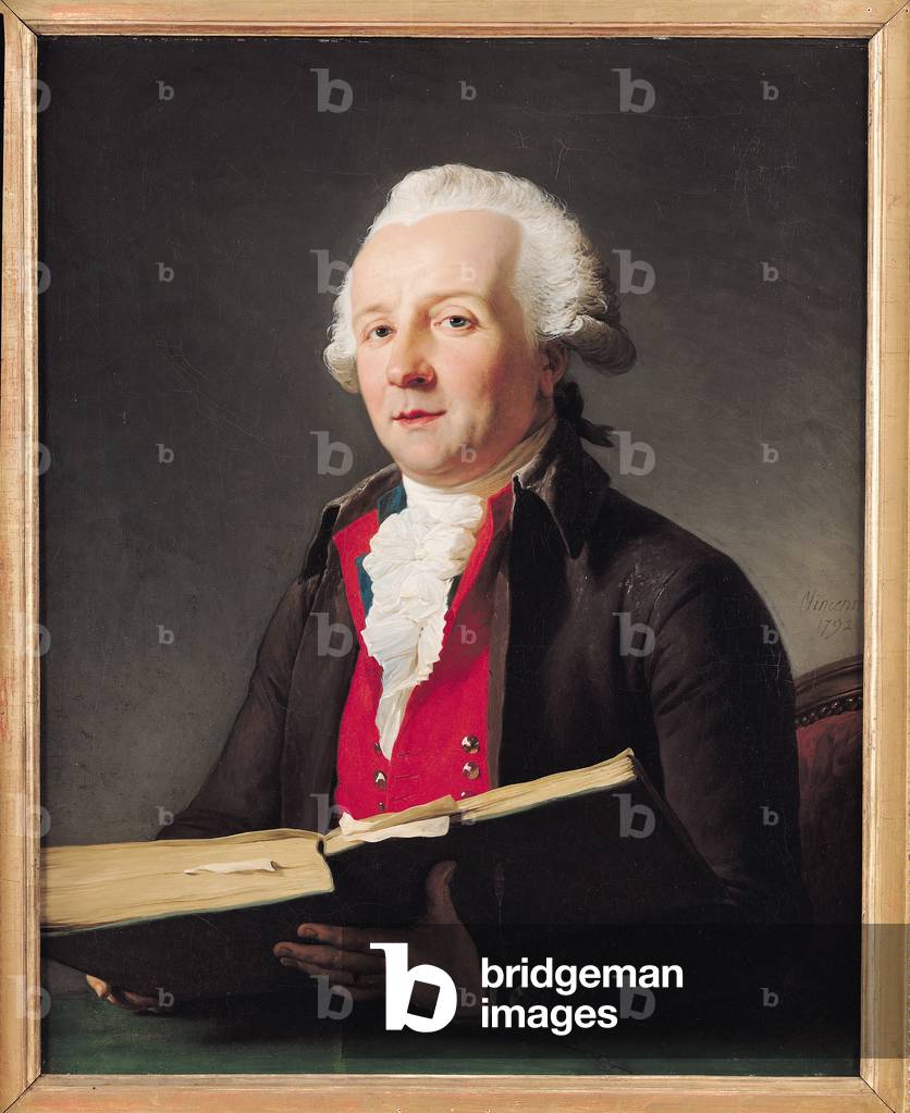 Porträt von Dazincourt (1747-1809) 1792 (öl auf leinwand)