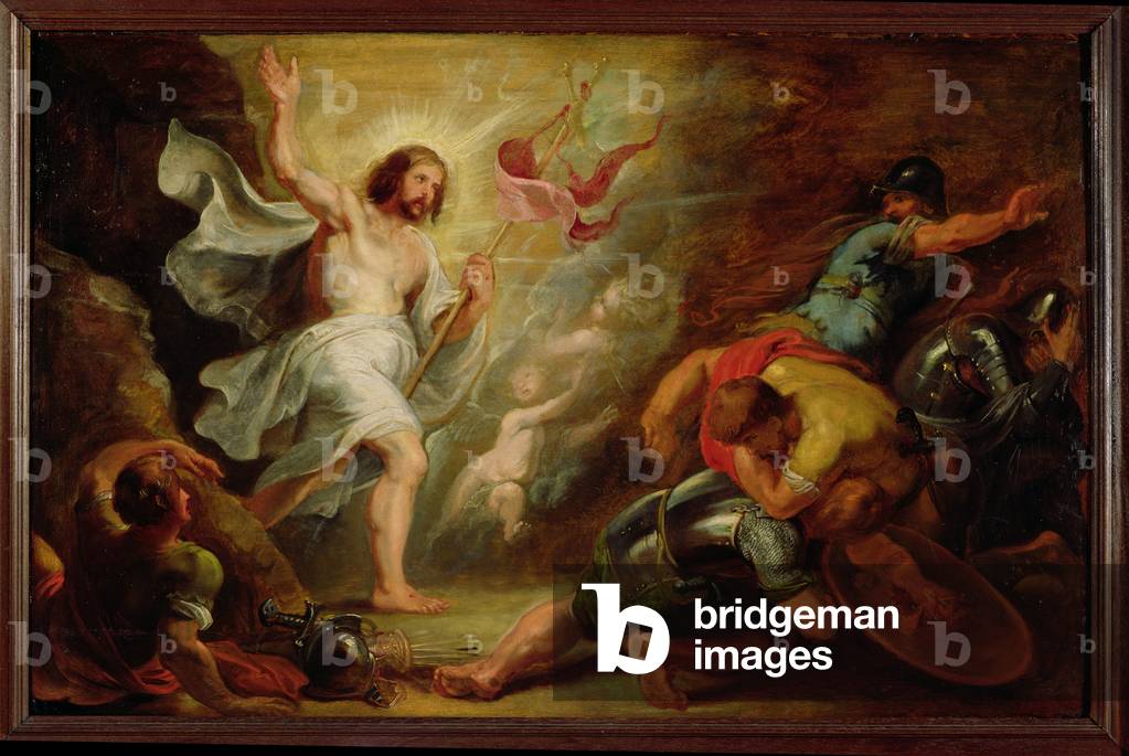 Bild von Gemälde "Die Auferstehung Christi", 17. Jahrhundert von Peter Paul Rubens