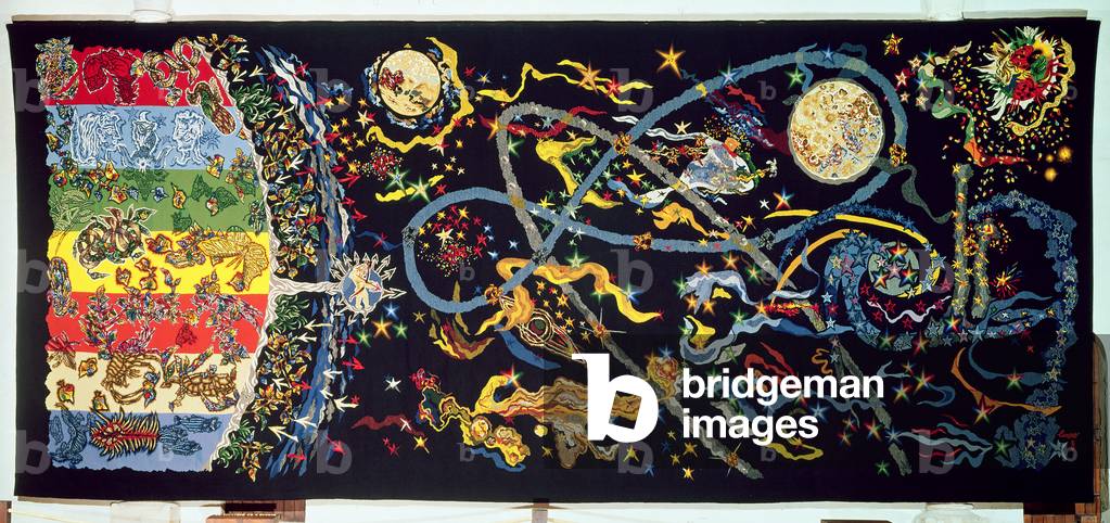 La Conquete de l'Espace, da 'Le Chant du Monde', 1960 (arazzo)