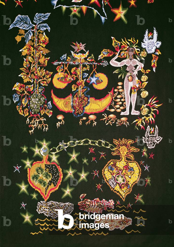 La Poesie, da 'Le Chant du Monde', 1961 (arazzo) (particolare di 196264)