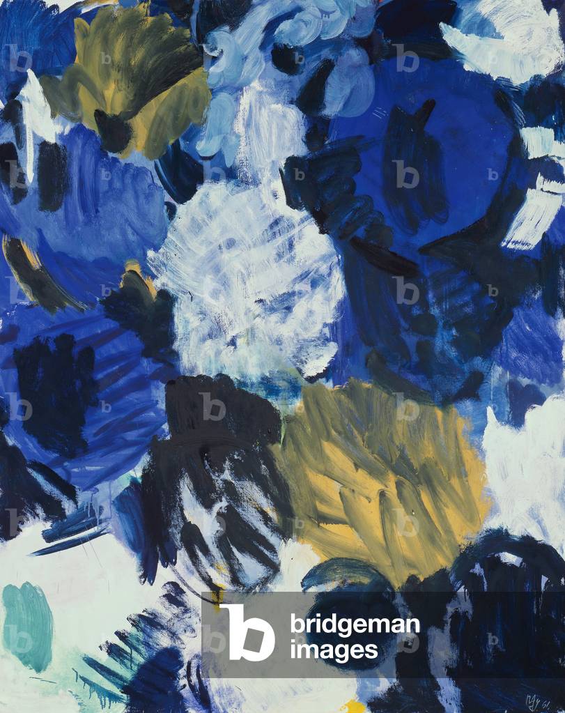 Ice Blue, 1961 (oil on canvas)