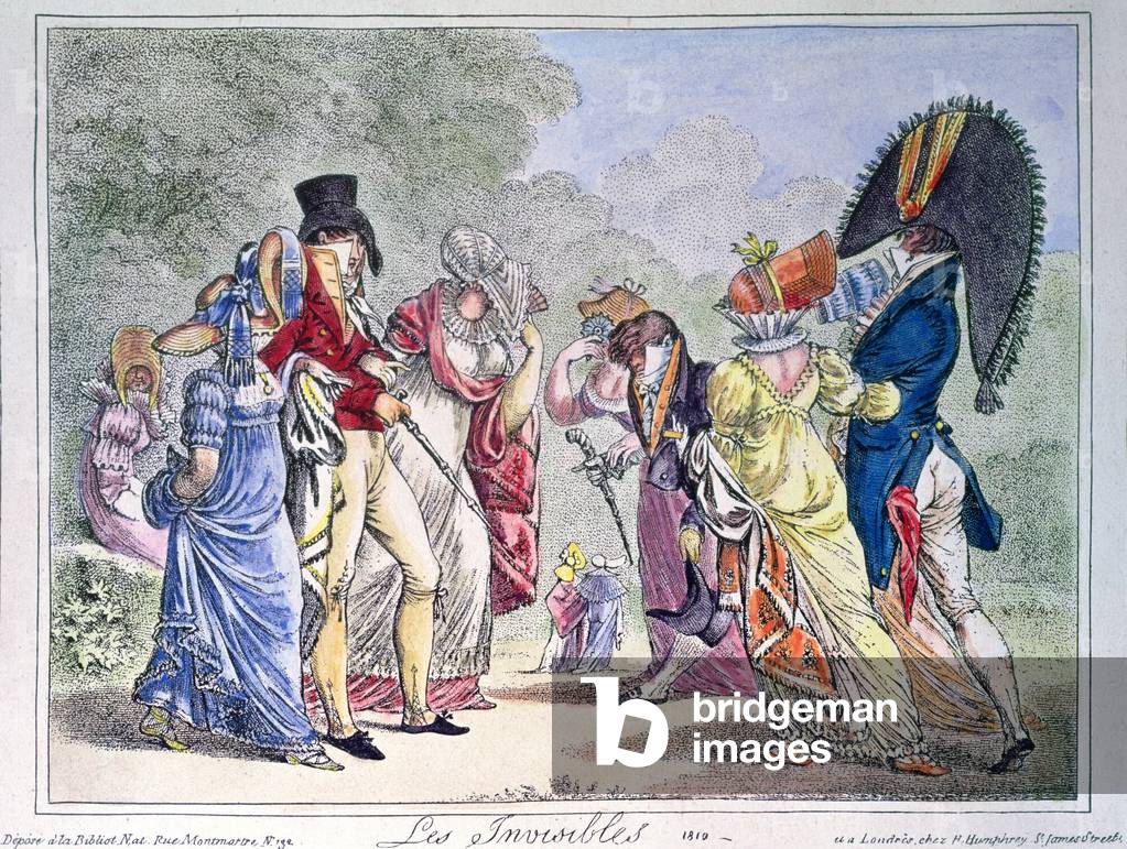 "Gli Invisibili (Les Invisibles)", 1810