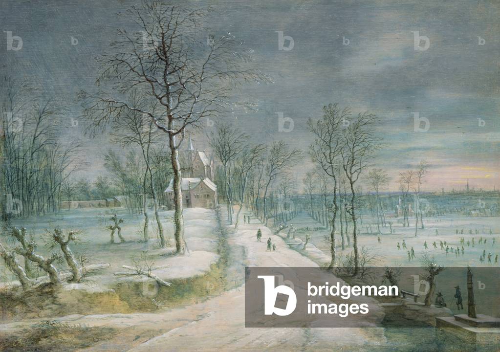 Winter Landscape (panel)