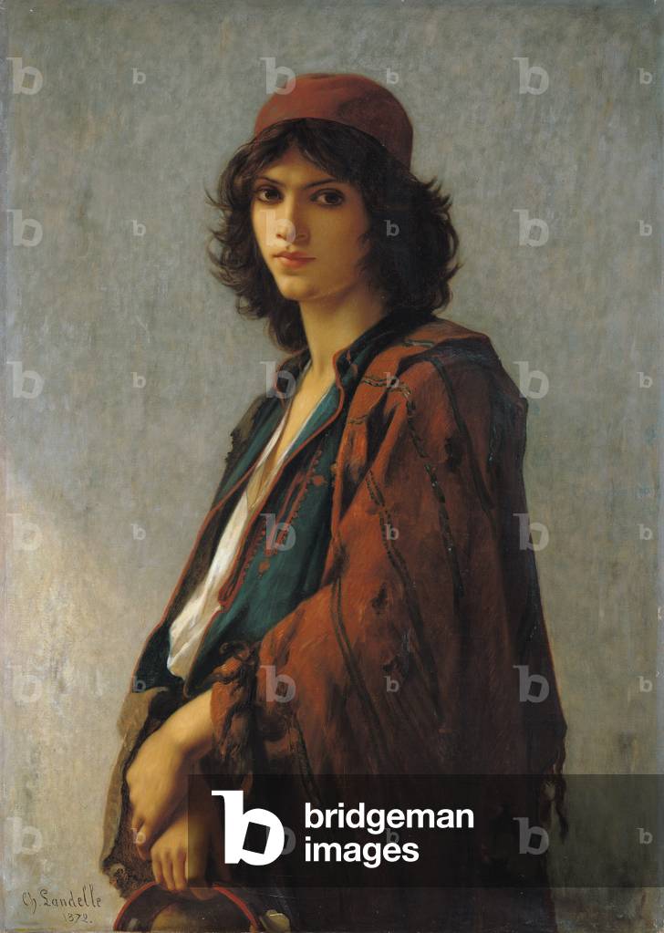 Young Bohemian Serb, 1872 (oil on canvas)