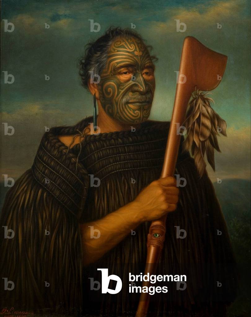Tamati Waka Nene, 1890 (oil on canvas)