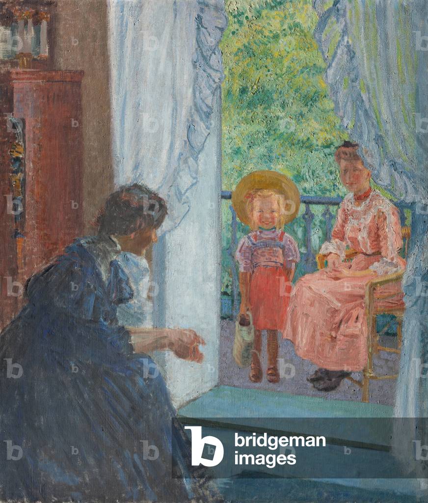 Balcony, 1908 (oil on canvas)