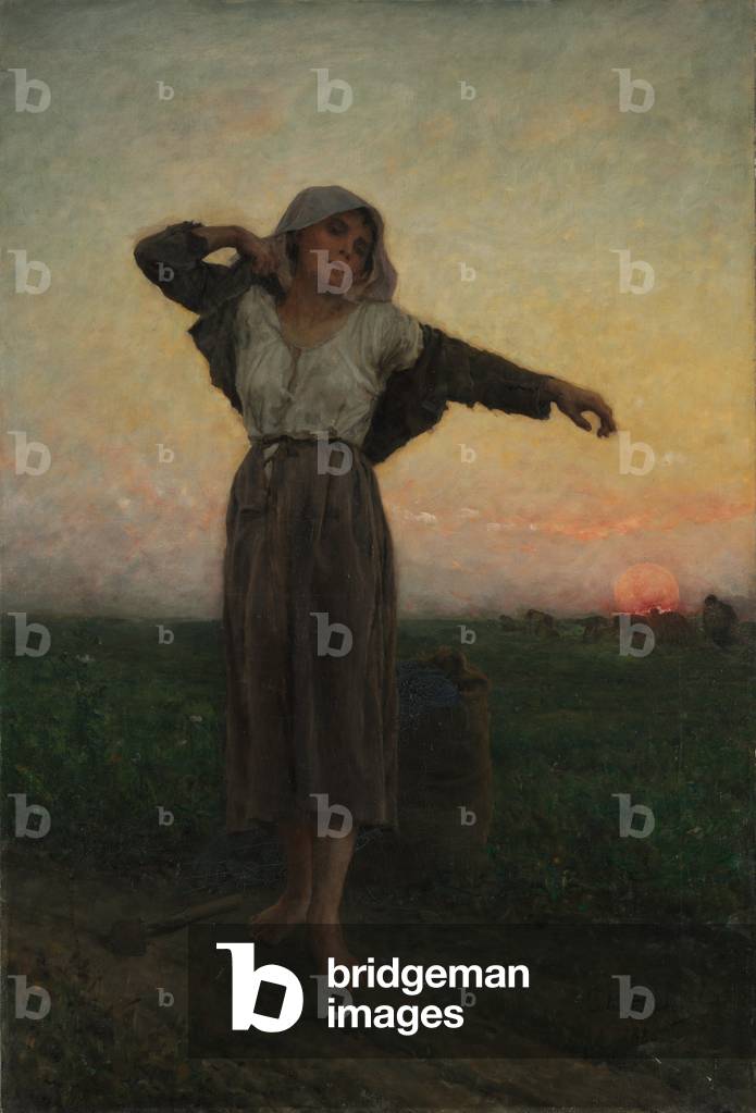 The Tired Gleaner, 1880 (olio su tessuto)