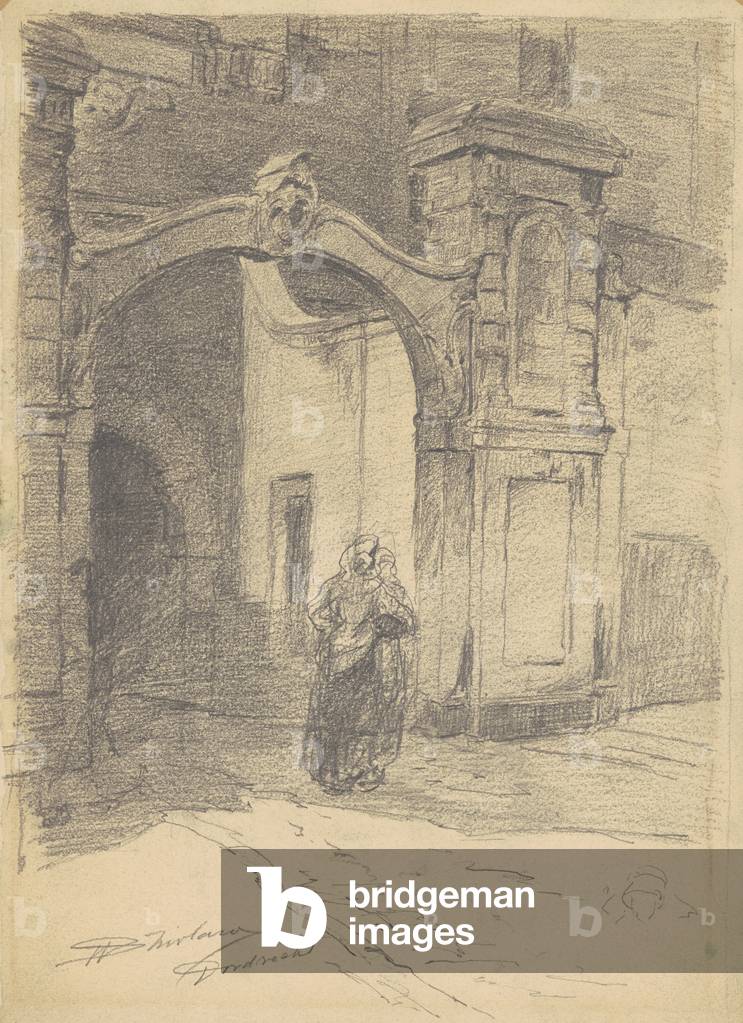 Dordrecht, c.1870-77 (graphite on wove paper)