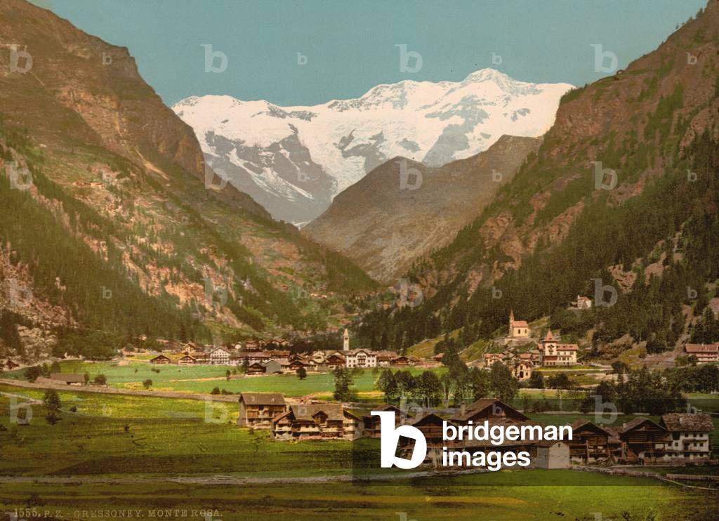 Mt. Rosa, Gressony (i.e., Gressoney), Italy, c.1890-c.1900