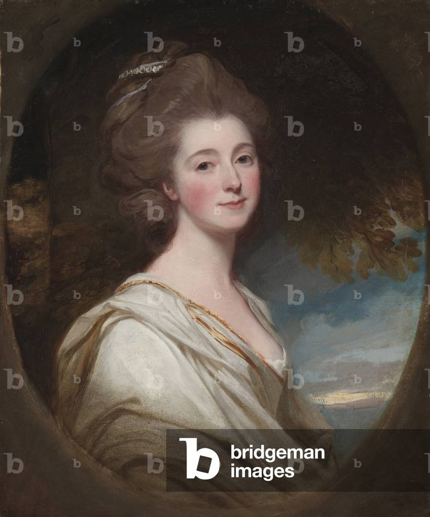 Bild von Gemälde "Porträt von Jane Hoskyns" 1778 von George Romney