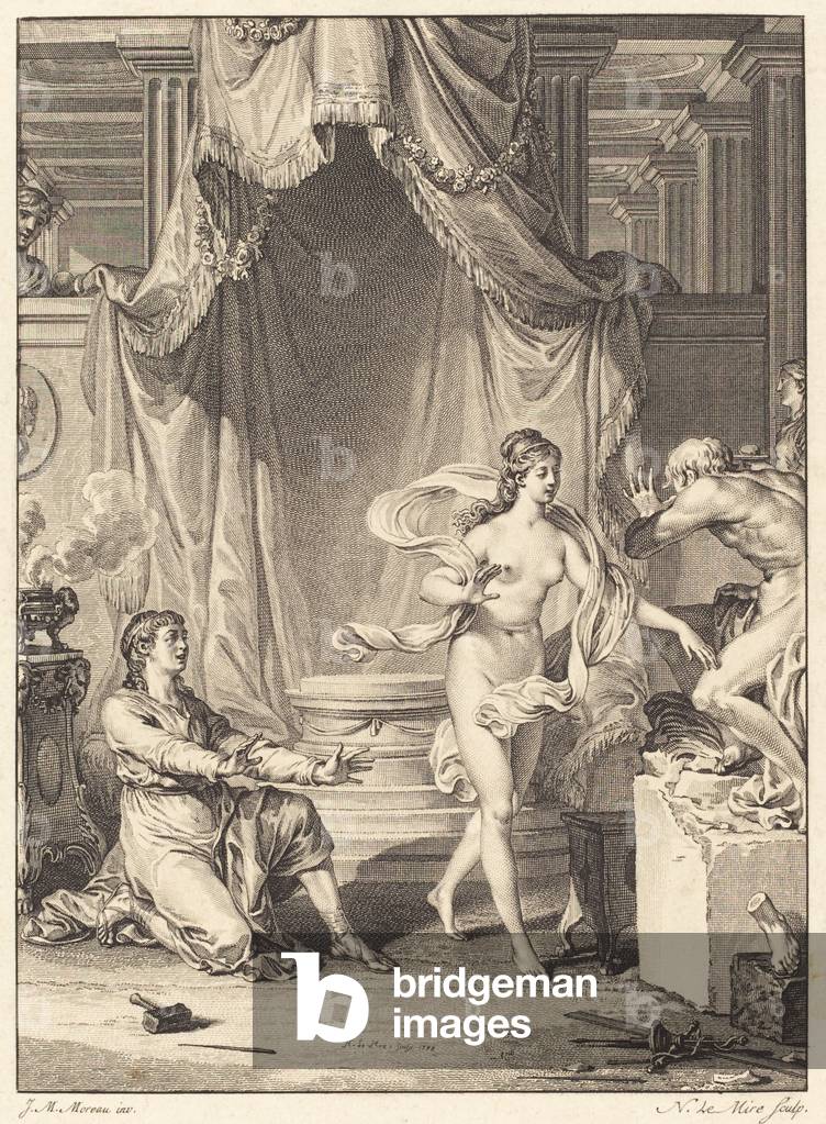 Pygmalion, 1778 (etching & engraving)