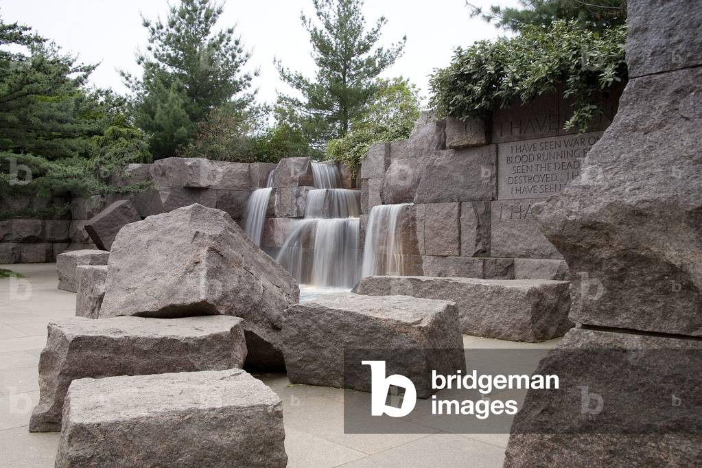 Franklin Delano Roosevelt Memorial, Washington, D.C., (photo)