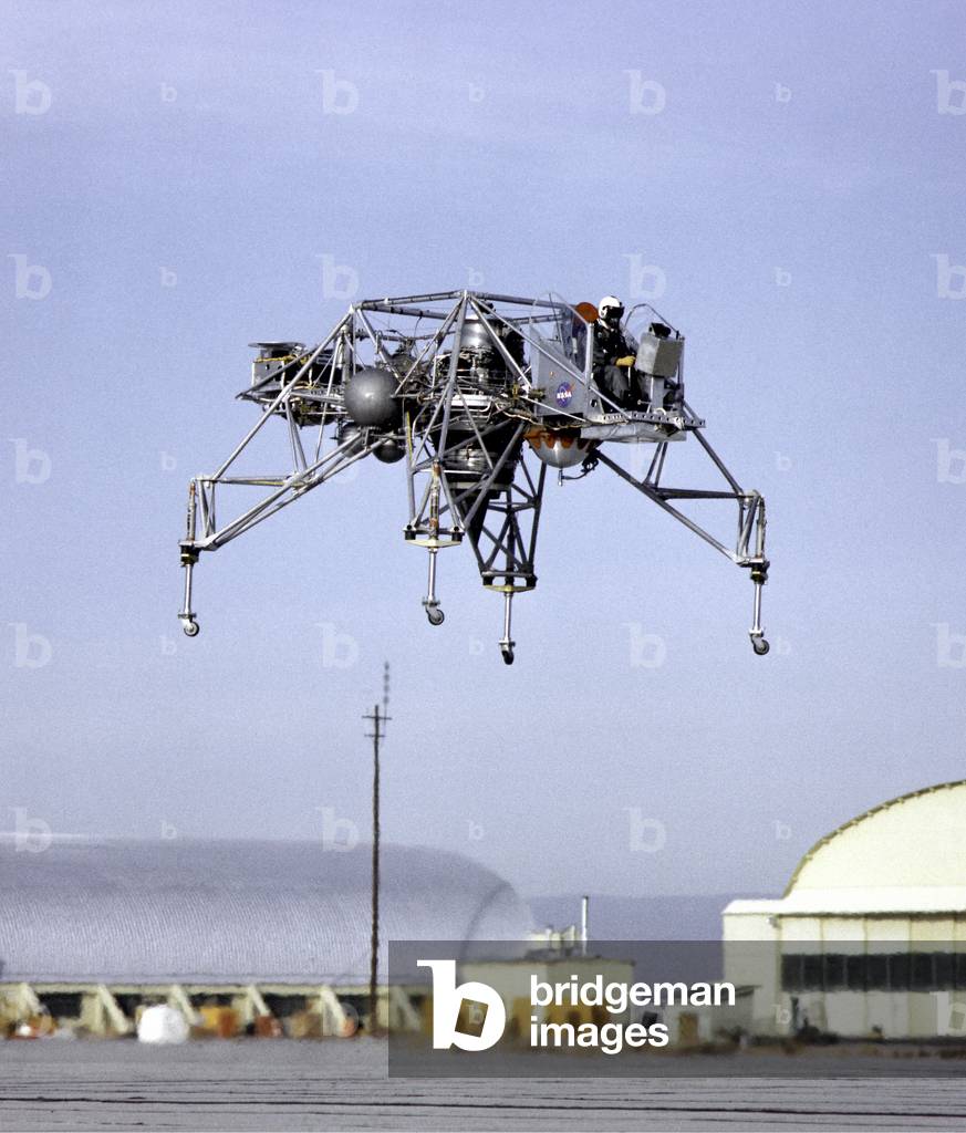 The 'Flying Bedstead', 1964 (colour photograph)