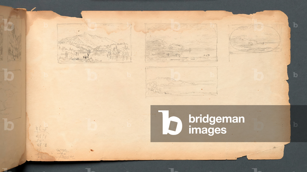 Immagine di Disegno "Album da disegno" 1859 di Sanford Robinson Gifford