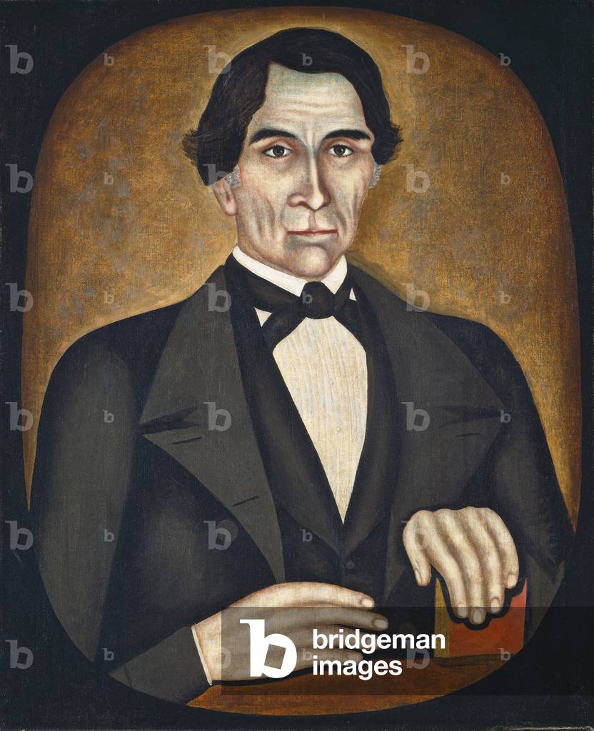 Portrait of a Man, c.1845 (oil on canvas)