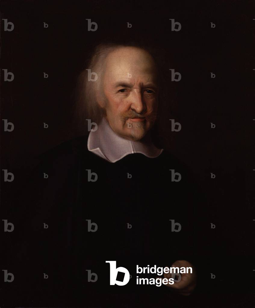 Portrait of Thomas Hobbes, 1669-70 (oil on canvas)