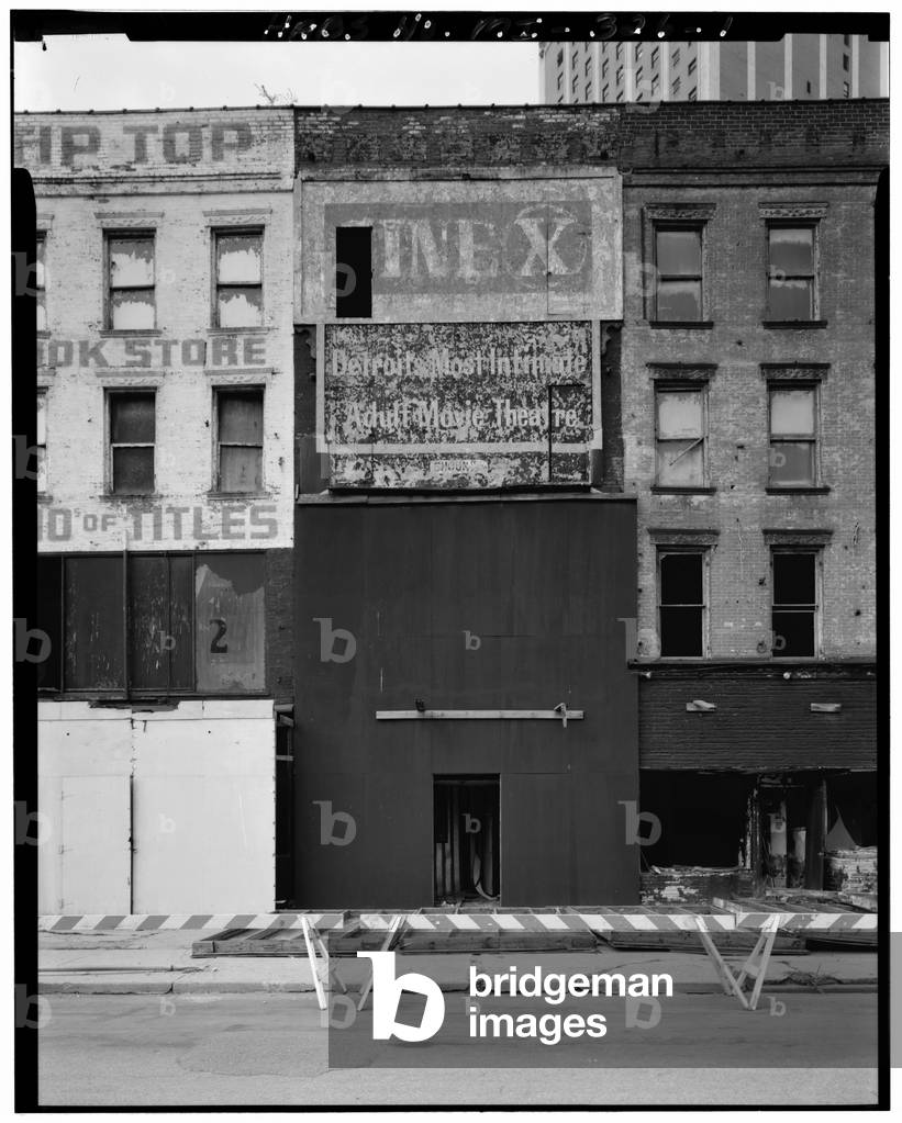 62 Monroe Avenue (Commercial Building), Detroit, Michigan (b/w photo)