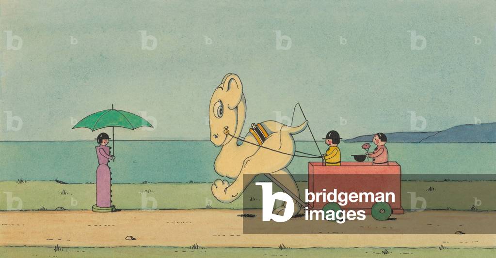 A song without words. c.1910 (watercolour and black ink)