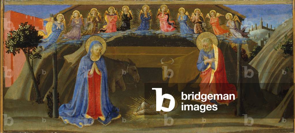The Nativity, c.1433-34 (tempera and gold on wood)