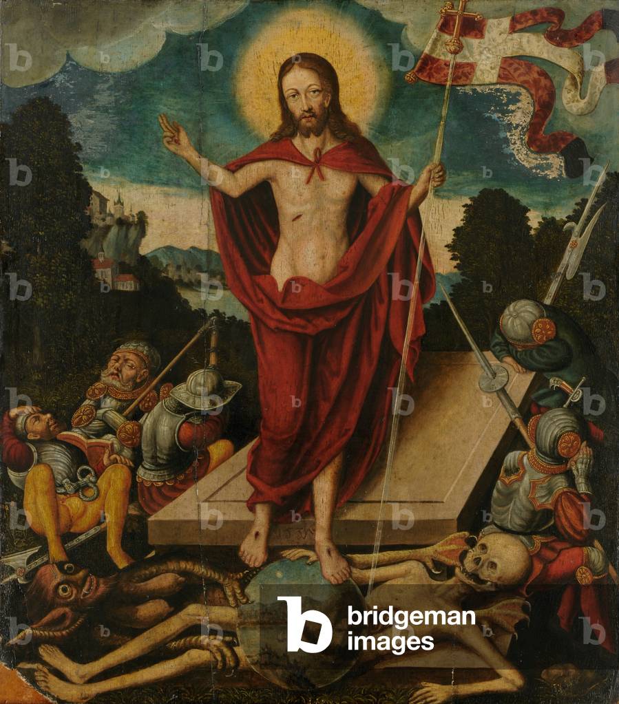 Resurrection of Christ and the Triumph Over Death and Devil, 1537 (oil on wood)