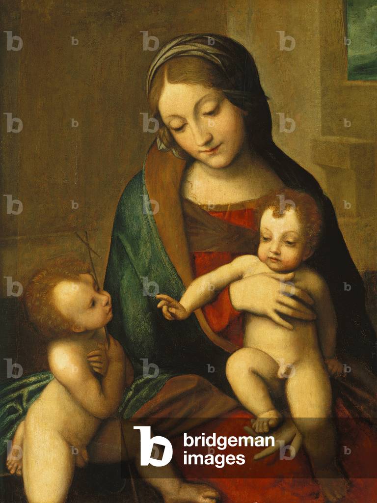Madonna and Child with the Infant Saint John, c. 1510 (oil on panel)