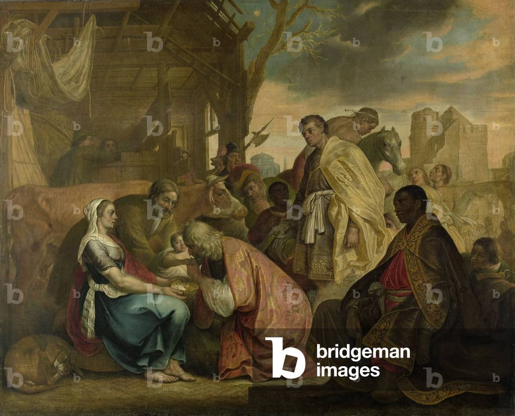 The adoration of the Magi, 1646 (oil on canvas)