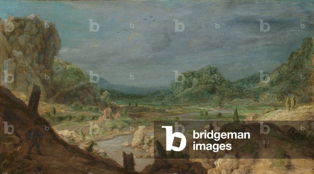 River Valley, c.1626-30 (oil on panel)