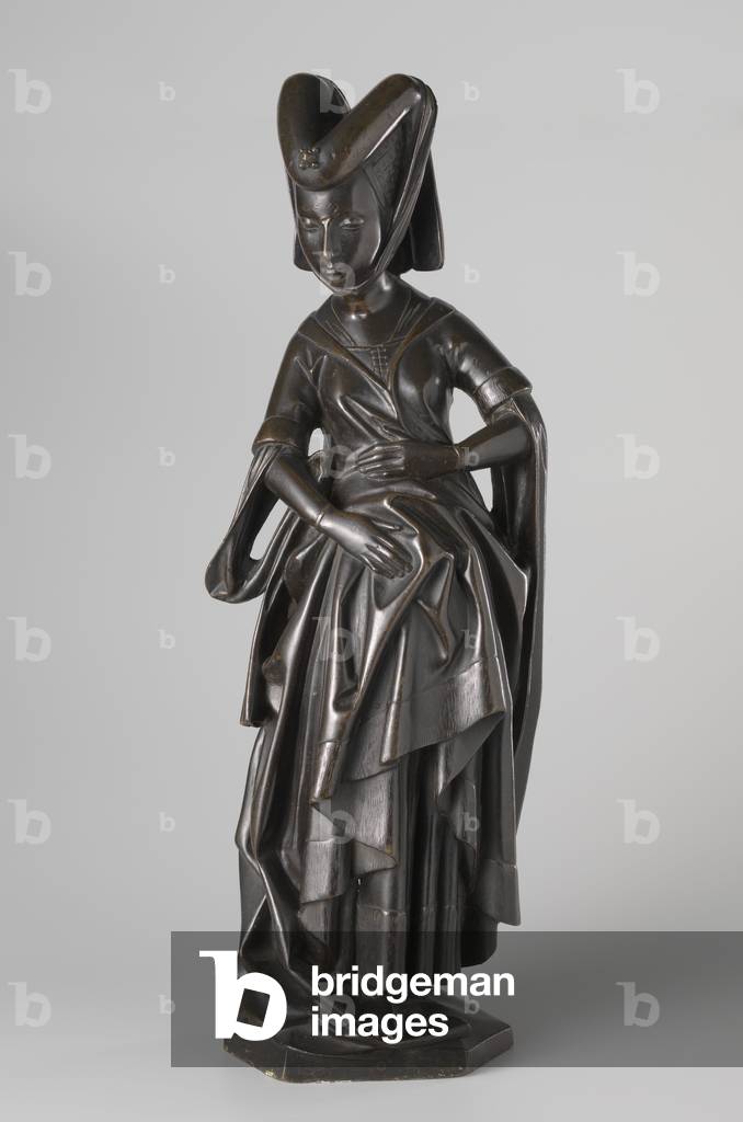 Weeper from the tomb of Isabella of Bourbon, c. 1475-76 (bronze)