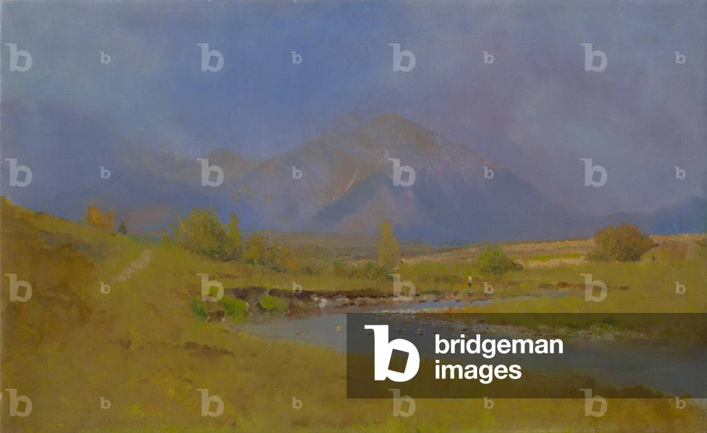 Podtatranská landscape after spring rain, 1878-79 (oil on canvas)