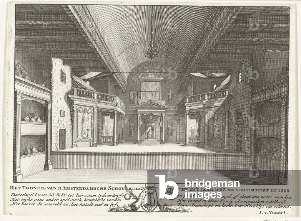 The  Theatre of Jacob van Campen, 1658 (engraving)