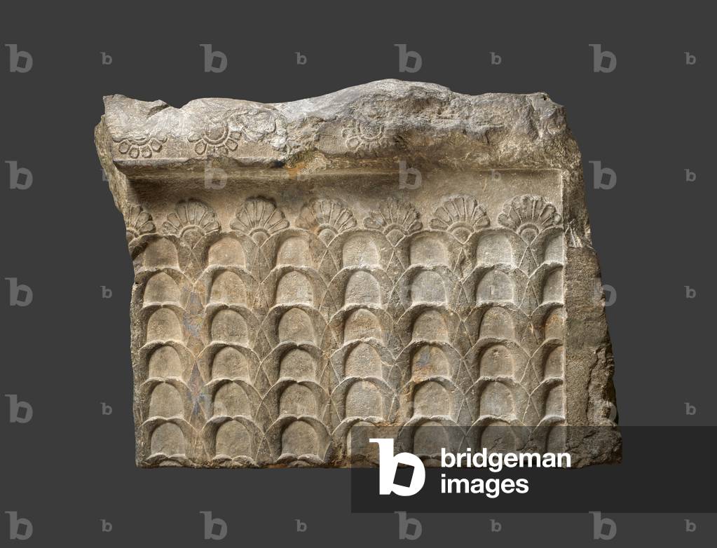 Part of parapet, 6th-5th century BC (limestone)