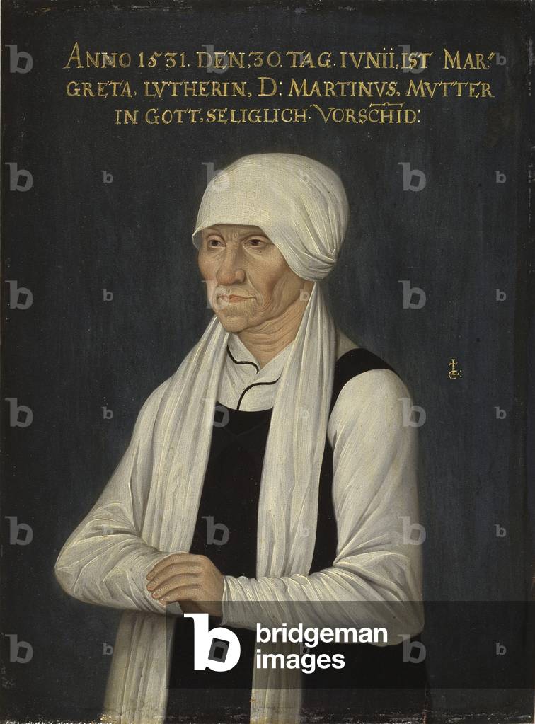 Margareta Luther, c.1700 (oil on panel) 