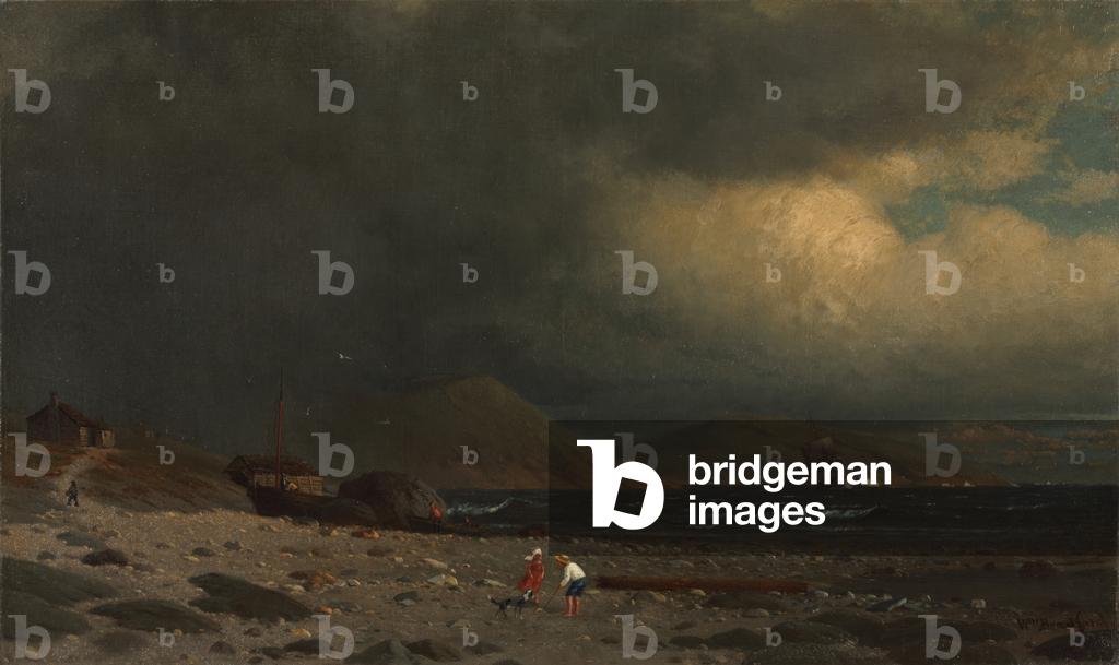 Côte du Labrador, vers 1860 (huile sur toile)