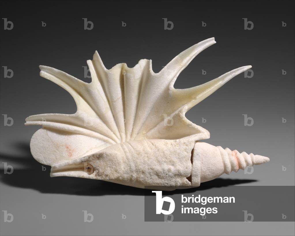 Marble shell, c. 400 BC  (marble)