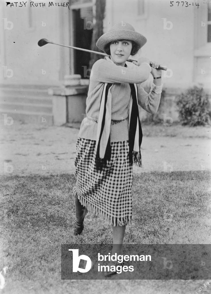Patsy Ruth Miller (b/w photo)