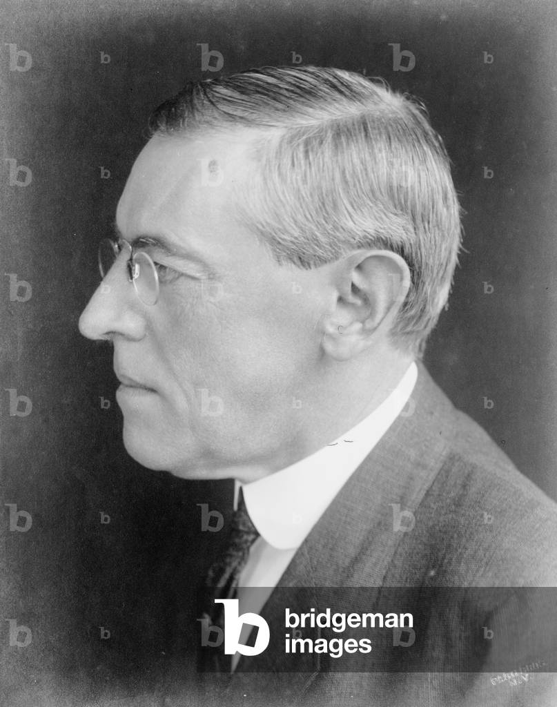 Woodrow Wilson, 1912 (b/w photo)