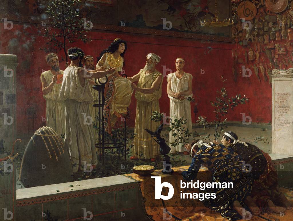 The Oracle, 1880 (oil on canvas)