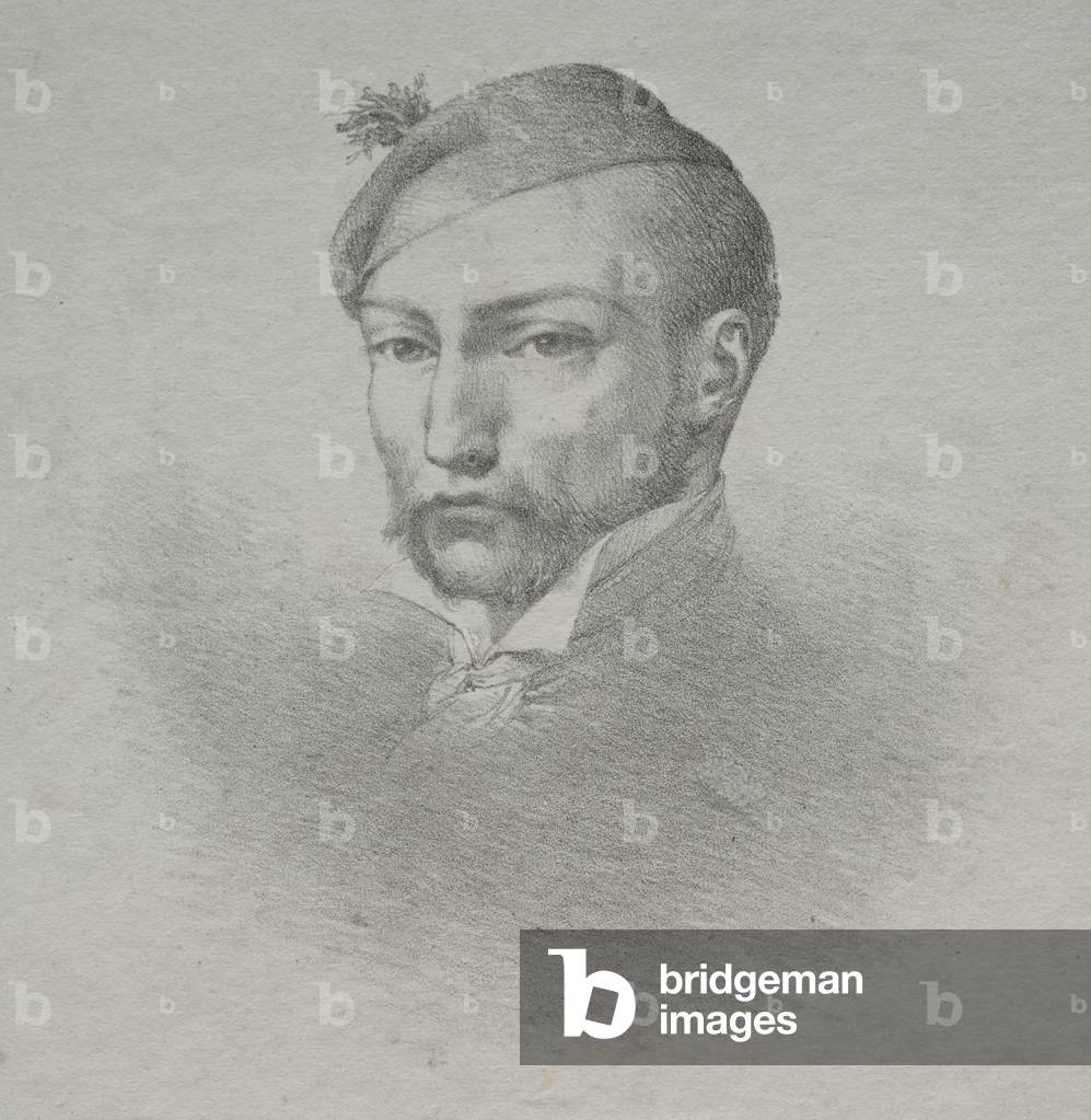 Théodore Géricault, (Lithographie)