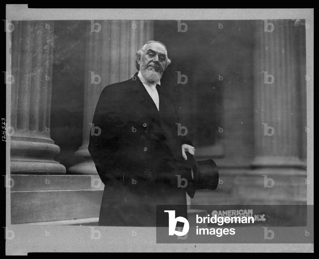 Pastor Charles Taze, c.1910 (b/w photo)