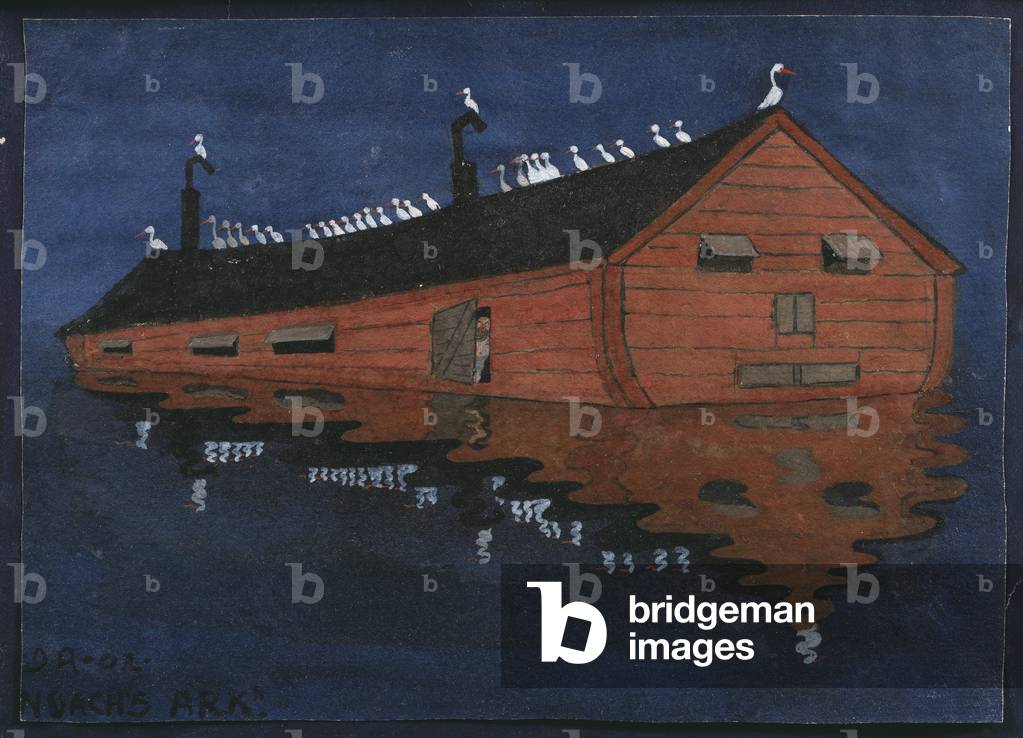 Noah's Ark (gouache on paper)