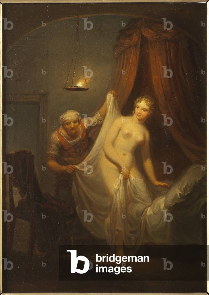After the Bath (oil on canvas)